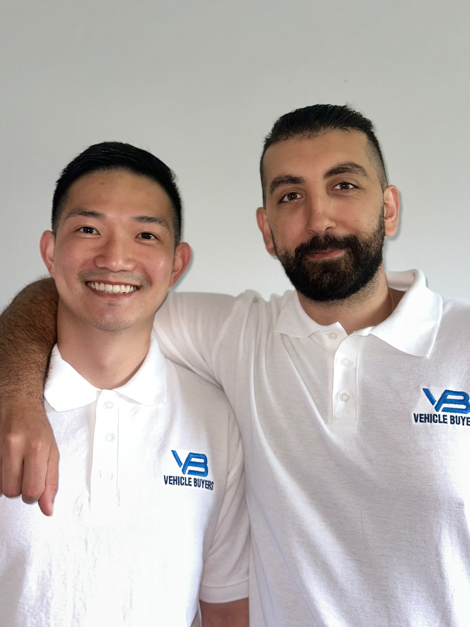 Harry and Chris, founders of Vehicle Buyers, in North Vancouver